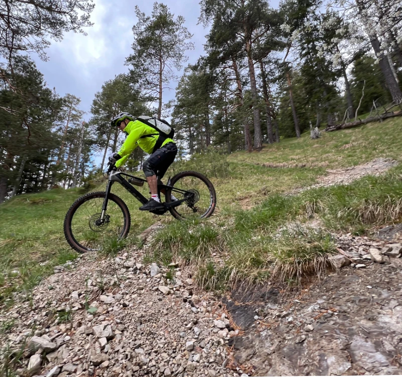 E-Bike Fahrtechniktraining auf der schwäbischen Alb
