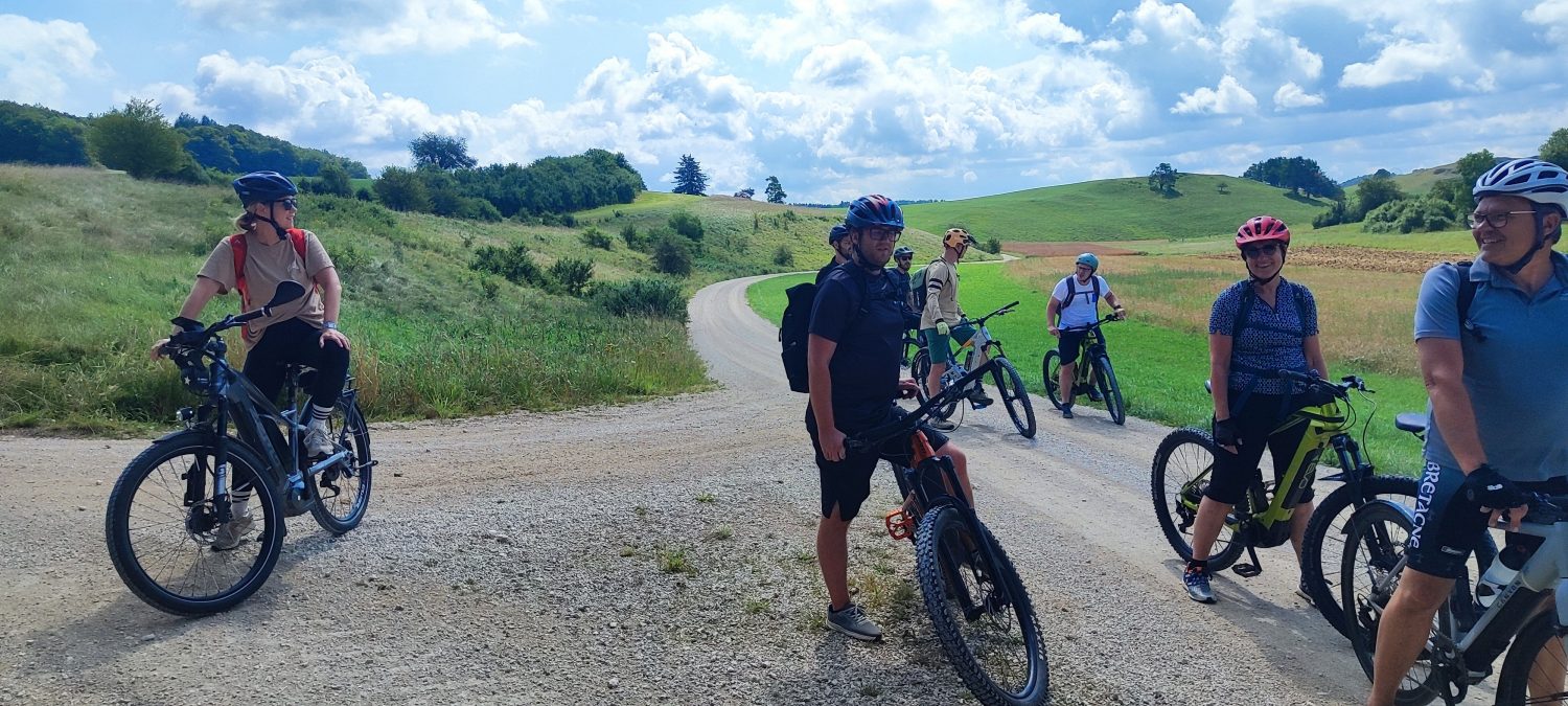 geführte E-Bike/MTB Ausfahrten mit Guide auf der schwäbischen Alb, Kreis Reutlingen