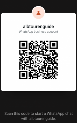 Albtourenguide, WA-Business QR-Code